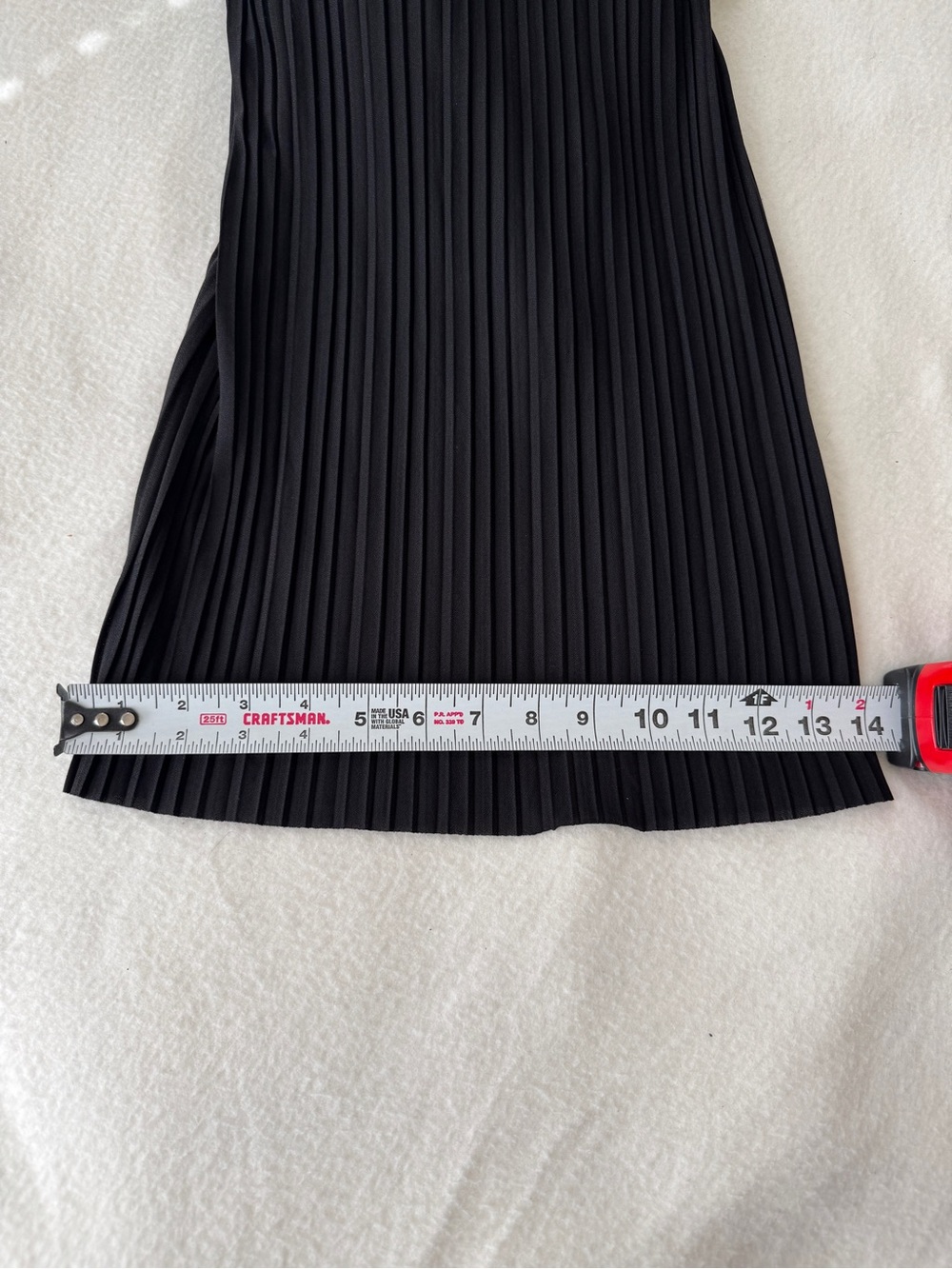 Vintage New Mix Pleated Wide Leg Pants Black Size 2 NWT tie waist classic career - Picture 8 of 9
